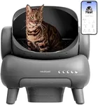 Neakasa M1 Open-Top Self Cleaning Cat Litter Box, Automatic Cat Litter Box with APP Control, Odor-Free Waste Disposal Includes Trash Bags