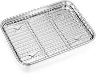 Toaster Oven Pan with Rack Set, P&P