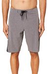O'NEILL Men's Water Resistant Superfreak Swim Boardshorts, 21 Inch Outseam (Grey / SP20, 30)