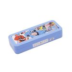 SKI Homeware Puzzle Pencil Box with Number Lock and Game, Perfect for School Children, an Ideal Gift for Kids - Captain America