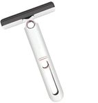 Chaaba Mini Mop for Kitchen with 2in1 Sponges Portable Mini Mop Self Squeeze Strong Absorbent Magic Wiper for Kitchen Small Sponge Mop Self Squeezing Wet & Dry Use for Bathroom Wall Glass Car Home
