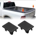 JERBOR 2Pack Silicone Pickup Trucks BedRail Stake Pocket Covers for Dodge Ram 1500 2500 3500 2009-2018 Truck Bed Rail Stake Pocket Plugs