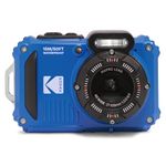 KODAK PIXPRO WPZ2 Rugged Waterproof Shockproof Dustproof WiFi Digital Camera 16MP 4X Optical Zoom 1080P Full HD Video Vlogging Camera 2.7" LCD (Blue)