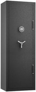 Large Fireproof Gun Safe, 1200°F, 13 Cu Ft, Home & Office Matte Black