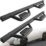 SMANOW Running Boards Side Steps Nerf Bars Compatible with 2009-2018 Dodge Ram 1500 Crew Cab & 2010-2024 Ram 2500 3500 Crew Cab. Made with Heavy-Duty Carbon Steel.