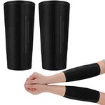 3 Pairs Volleyball Arm Sleeves Volleyball Compression Sleeves Forearm Sleeve Arm Guards Athletic Shooting Sleeve for Men Women Teens Youth Protect Arms Sting, 8 Inch(Medium)