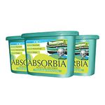 Absorbia Moisture Absorber | Absorbia Classic - Family Pack of 3 (600ml Each) | Dehumidifiers with"AG+ ION" Fights Strongly Against Moisture, Mould, Fungus & Musty smells