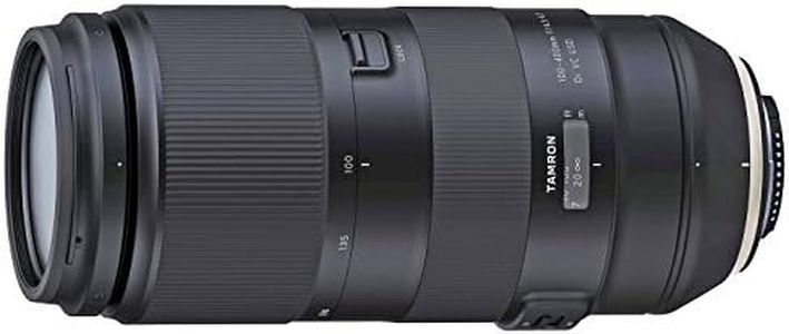 Tamron 100-400mm F/4.5-6.3 VC USD Telephoto Zoom Lens for Canon Digital SLR Cameras (6 Year Limited USA Warranty) Black