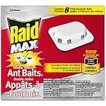 Raid Max Ant Killer Baits And Traps For Indoor Use, Child Resistant, 8 Count