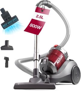 Akitas 800W Bagless Vacuum Cleaner – 2.5L Dust Capacity
