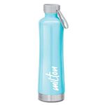 Milton New Tiara 900 Stainless Steel 24 Hours Hot and Cold Water Bottle, 750 ml, Sky Blue