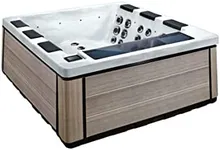 Comfort Hot Tubs - 6 Person Luxury Outdoor Portable Spa - 44 Jets - Above Ground Hot Tub