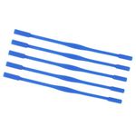 Segolike Silicone Eyewear Glasses Neck Retainers Eyeglass,Sunglasses,Spectacle,Head Safety Strap Cord Holder for Kids- Dark Blue, 16.8x0.6cm,5pcs