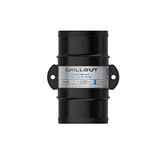 ChillOut Systems - Club Series Lightweight 3" in-Line Air Blower, 12V 180 CFM for Automotive Racing, Engine, Cabin Cooling, Bilges, Galleys and Heads Ventilation