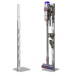 MOOPHY Vacuum Stand Holder Storage Station Compatible for Dyson V7 V8 V10 V11 V12 V15 G5 SV18 SV21, Compatible for Dyson Handheld Cordless Central Vacuum Installation Parts