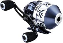 RUNCL Spincast Fishing Reel, Upgrade No-Rust Push Button Casting Design, 4.0:1 Gear Ratio, 17.5 LB Max Drag, Reversible Handle for Left/Right, Includes Monofilament Line, Gift for Fishing Lover