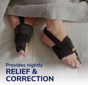 Dr. Scholl's Bunion Relief & Toe Corrector Set – Left & Right Supports