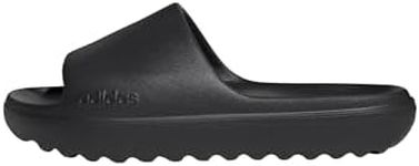 adidas Unisex-Adult Adilette Lumia, Core Black/Core Black/Core Black, 6