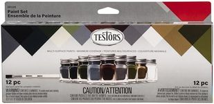 Testors 9149 Military Enamel Paint Set