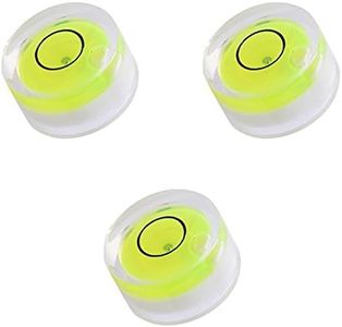 Pack of 3 Mini Round Bullseye Spirit Level Bubble 12mm Vial