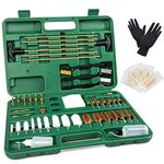 KLOLA Gun Cleaning Kit Universal, Rifle Cleaning Kit with Case Gun Cleaning Kit Rifle and Shotgun Gun Accessories Brushes for All Caliber Guns