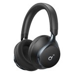 soundcore by Anker, Space One - Adaptive Active Noise Cancelling Headphones, Enhanced Human Voice Reduction, 40H ANC Playtime, LDAC Hi-Res Wireless Audio, Comfortable Fit, Bluetooth 5.3, App Control