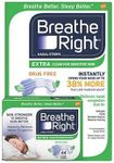 Breathe Right Nasal Strips Extra, Sensative Skin : 88 Clear Strips