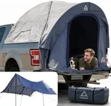 CROSSHIP Truck Bed Tent for Pickup Trucks - PU3000mm Water-Resistant Canopy Anti-Tear Fabric - Insect-Prevention Double Layer for 2 Person - Replacement for Ford, Chevy, Dodge, GMC, Nissan, Toyota