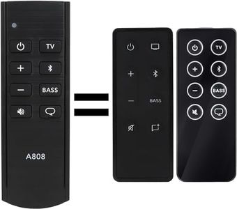 New Replacement Remote Control Fit for Bose Solo 5 10 15 Series II Soundbar System Remote Control, Compatible with Bose TV Speaker Home Theatre System 732522-1110 418775 410376, No Setup Required