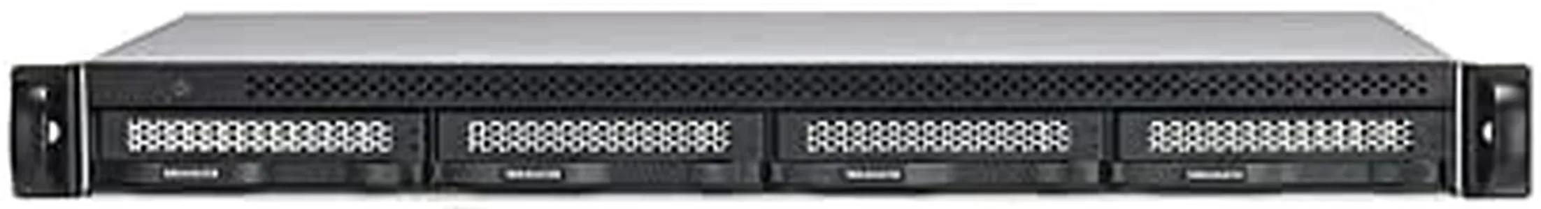 TERRAMASTER U4-423 2.5GbE NAS Rackmount 1U 4-Bay High Performance for SMB with N5095 Quad-core CPU, 4GB DDR4 Memory, 2.5GbE Port x 2, Network Storage Server (Diskless)