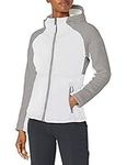 Spyder Active Sports Womens Alps Full Zip, White, Large