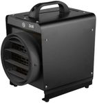 Large 2kw Electric Greenhouse Heater with Thermostat Control - Fan & Heater Setting - Garden Anti Frost Plant Warmer - Workshop Garage Shed Conservatory Space Heater