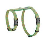 Tella & Stella - Cat Harness with Self - Opening Buckle for Safety-Adjustable to 7" to 12" for The Neck & 10" to 17" for Chest - Light & Soft for The Comfort of Your Cat