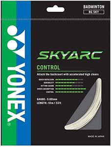 YONEX Skyarc Badminton Racket String 10m Set - White