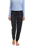 Suko jeans Women's Pajama Bottoms - 19358 Black Stars Small