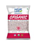 Natureland Organics Ragi Flour 500 Gm - Organic Flour