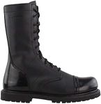 Bates mens 11" Paratrooper Side Zip Boot, Black, 9.5 US