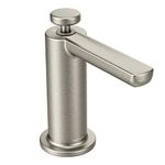 Moen S3947SRS Modern Deck Mounted Kitchen Soap Dispenser with Above The Sink Refillable Bottle, Spot Resist Stainless