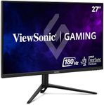 ViewSonic Omni VX2728J 27 Inch FHD 1080p 180Hz Fast IPS Gaming Monitor with 0.5ms MPRT, AMD FreeSync Premium, VESA AdaptiveSync, HDR10, Height Swivel Tilt Pivot Adjustable, HDMI, DisplayPort, Speakers