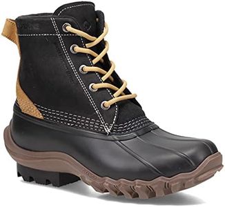 WOLVERINE Women's Torrent Waterproof Duck Boot, Black, 6 Wide