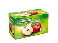 Dogadan Elma Cayi Apple Tea, Premium Turkish, 20 Tea Bags (Pack of 3)