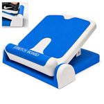 PHYSIOWORX NO-SLIP Stretch Board with Integrated Heel Rest - Helps Relieve Pain of Plantar Fasciitis and Tight Calf’s - NHS Recommended Device - Slant Board Calf Stretcher Folds Aways - Lasts Forever