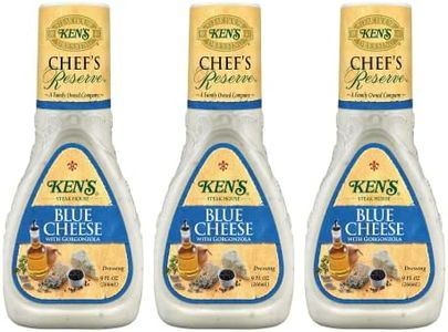 Ken's Steak House Chef's Reserve Blue Cheese With Gorgonzola Dressing, 9 Fl Oz. (Pack of 3)