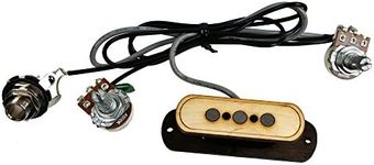 3-string Cigar Box Guitar Pickup with Volume & Tone - The "Electric Delta" - No Soldering Required!