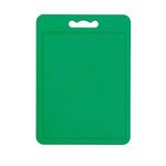 Chef Aid Large Green Poly Chopping Board, multipurpose anti-slip surface, easy clean and dishwasher safe with handle, 40 x 30cm, Other colour options available