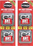 Acense Ant Killer Bait Station for Destroys Ant, Insect Repellent, Ants Killer, Pest Control, Let Ants Destroy Their Nests and Other Ants, Perfect for Outdoor and Indoor (4pk)