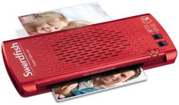Swordfish Super Slim A4 Paper/Document Laminator with 4 Rollers - Red Ref: 40186