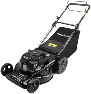 PowerSmart 22-Inch Self Propelled Gas Lawn Mower, 170cc 4-Cycle OHV Engine, 3-in-1 Mulch/Bag/Side Discharge, 6 Cutting Heights
