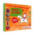 NEW 2021 Christmas Countdown Advent Calendar - 24 Beautiful DIY Arts & Crafts Ornaments & Decorations Handmade by your kids. 24 days, all the season decorations for the Christmas Tree and Table