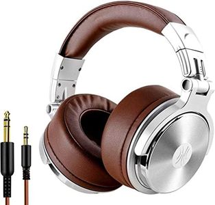 OneOdio Pro30 Casque Audio Filaire DJ Piano Guitare Studio avec Circum-Auriculaire Coton Extra Épais et Doux, Hi-Res Audio Extra Bass, Share-Port, 2 Prise Jacks, Heaphone Musique Phone PC AMP Monitor